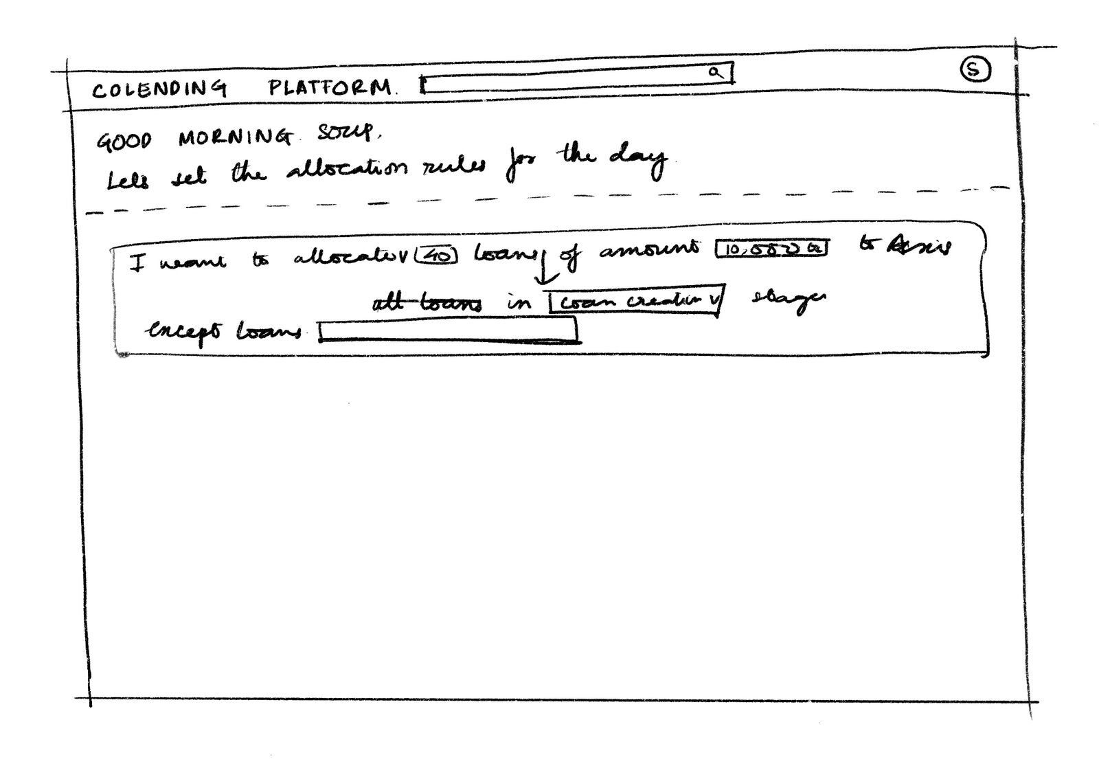 Sketch: mad-libs sentence rule builder